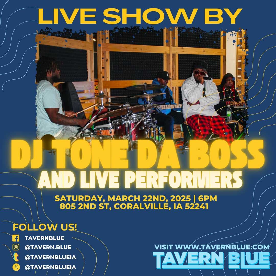 DJ Tone Da Boss live at Tavern Blue March 22, 2025