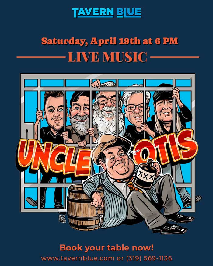 Uncle Otis live at Tavern Blue April 19,2025 Uncle Otis live at Tavern Blue April 19,2025