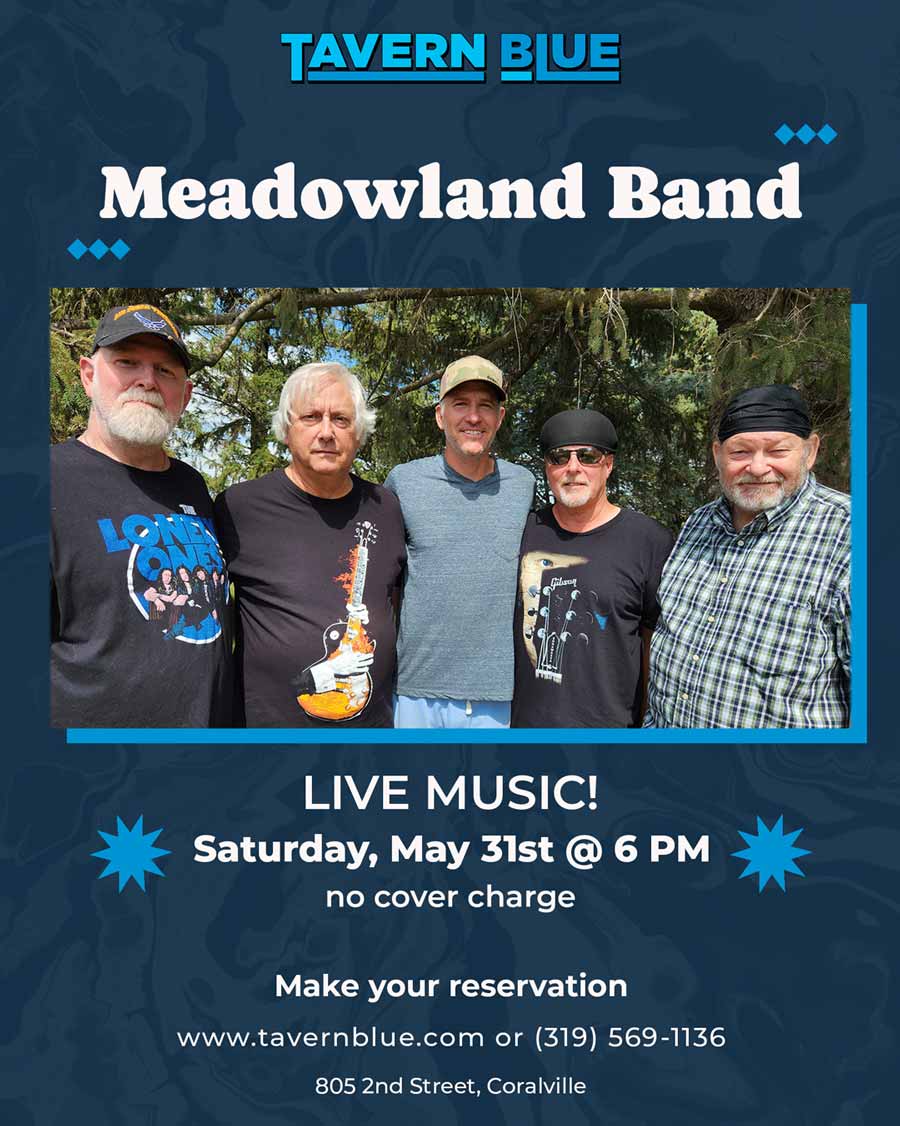 Live music with Meadowland at Tavern Blue