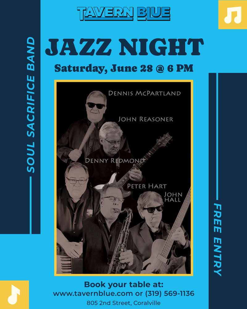 Jazz Night at Tavern Blue June 22