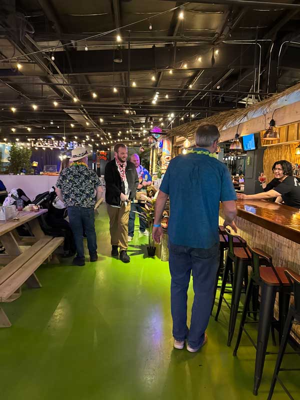 Games and more at the tiki yard