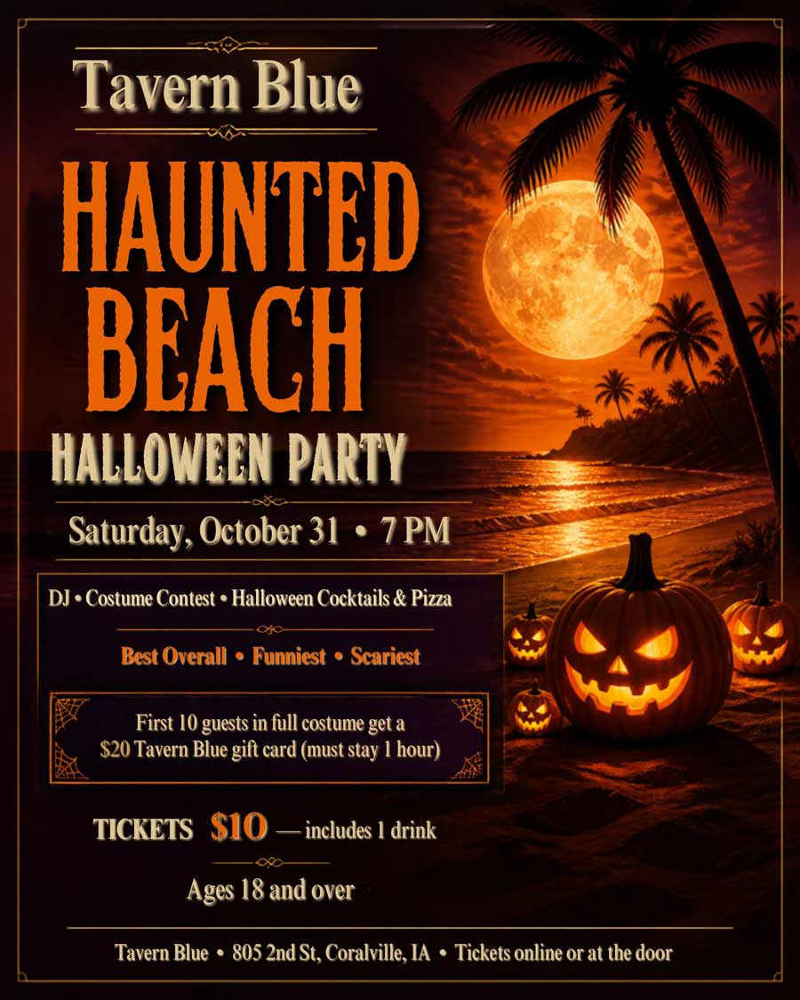 Tavern Blue Halloween Party 2026